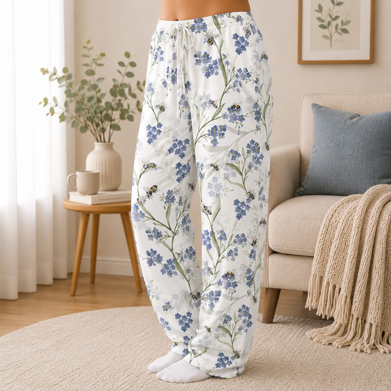 Blooms & Bees Lounge Pants